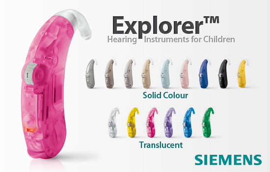 Explorer  Hearing Aid 西門子 助聽器 The Hearing Clinic 佳聆聽力中心 http://www.hearing.com.hk